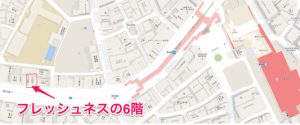 ここち恵比寿店地図